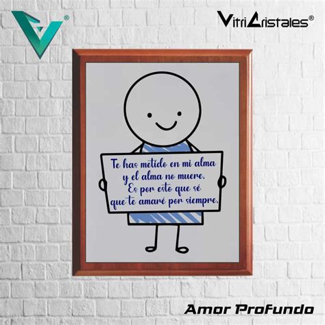 Frases De Amor Profundo Vitricristales Tienda Online Trofeos Y