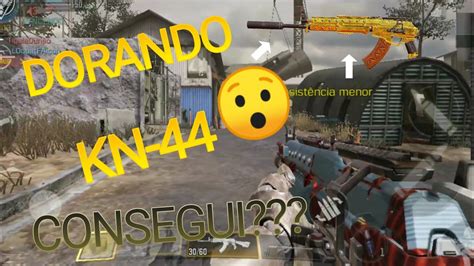 COMO CONSEGUIR FÁCIL E RÁPIDO A CAMUFLAGEM DOURADA KN 44 YouTube