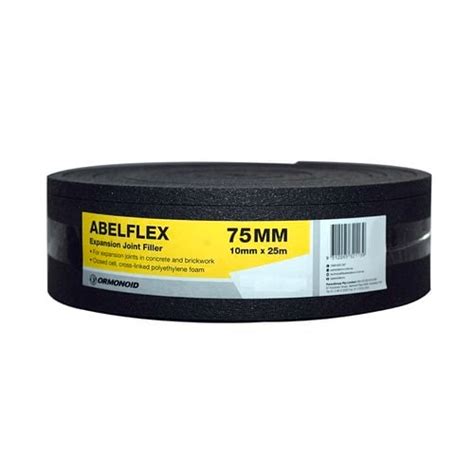 Ormonoid 10 X 75mm 25m Abelflex Expansion Joint Filler Foam Bunnings