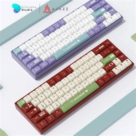 Ajazz AK680 68Keys 70 Pre Lubed Switch Hot Swap Wireless Lets Play Mechanical Gaming Keyboard