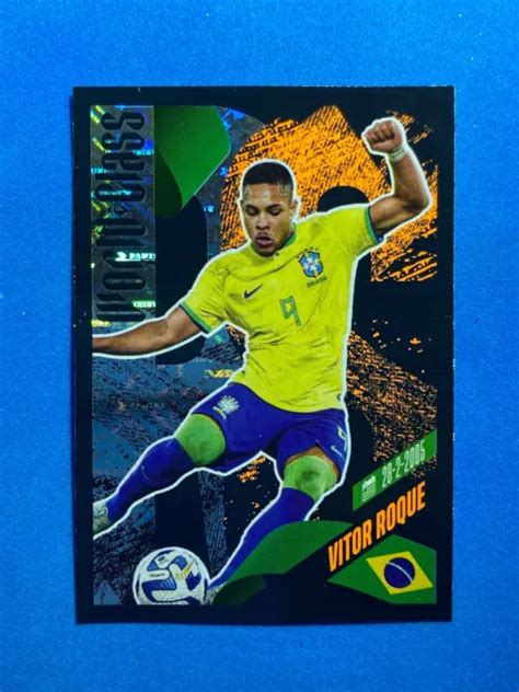 Figurine Panini Sticker World Class N Vitor Roque Brasil