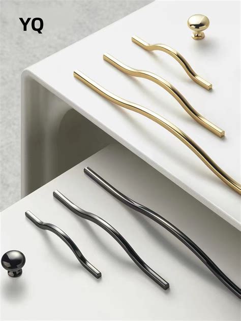 Modern Light Luxury Handle For Furniture Wardrobe Modern Minimalist