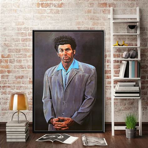 Posters and Prints Seinfeld Kramer Portrait Artwork Painting Poster ...