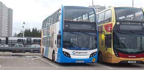 Stagecoach In East Midlands Dennis Trident Enviro 400 MX57 Flickr