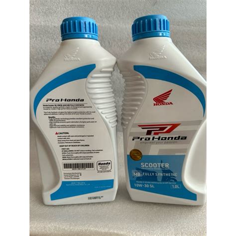 Original Pro Honda Scooter Oil Liter Fully Synthetic W Mb