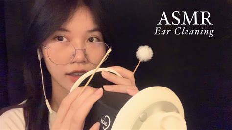 Asmr Ear Cleaning No Talking แคะหูก่อนนอน 💙💤 Youtube