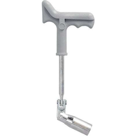 Llave Bujias Articulada Mm Con Mango T