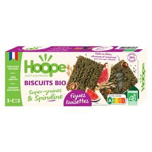 Hoope Biscuits Encas Figues Noisettes Bio Super Graines Et Spiruline