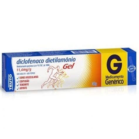 Diclofenaco Dietilamônio 116mg Pharlab Genérico Gel 60g Farma Conde