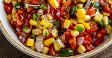 Easy Corn And Tomato Salsa Slimming Eats Recipe