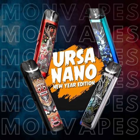 Jual URSA NANO NEW YEAR EDITION 18W 600mAh POD KIT AUTHENTIC BY LOST