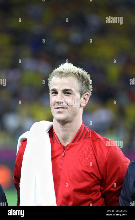 Goalkeeper Joe Hart of England Stock Photo - Alamy