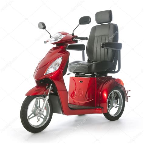 Motorized mobility scooter fot elderly people — Stock Photo © ahavelaar ...