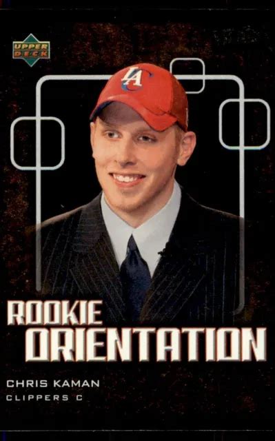 Upper Deck Rookie Oritation Chris Kaman Rookie Los Angeles