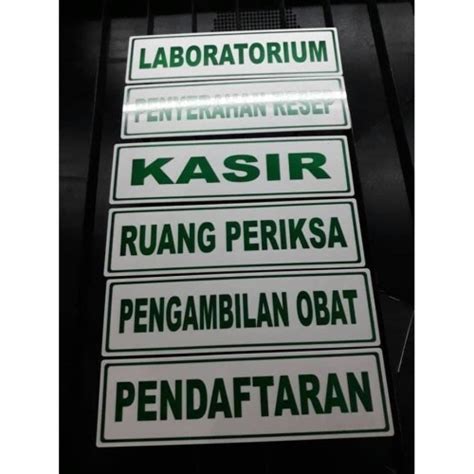 Jual CUSTOM ACRYLIC SIGN PAPAN NAMA PINTU PAPAN NAMA ACRYLIC