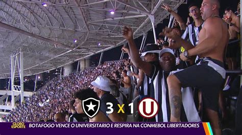 V Deo Botafogo Vence O Universit Rio E Respira Na Conmebol