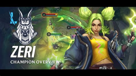 Zeri Wild Rift شرح زيرى ويلد ريفت بالعربى YouTube