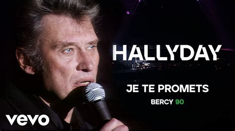 Johnny Hallyday Je Te Promets Live Officiel Bercy 90 YouTube Music