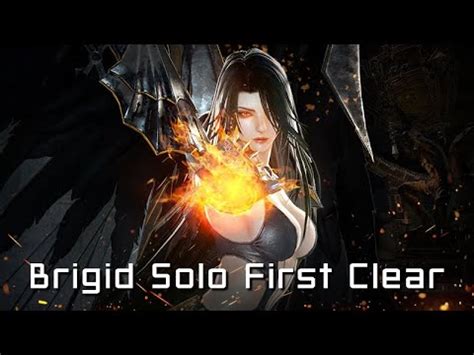 Vindictus NA Brigit Lethor Solo Clear First Clear YouTube