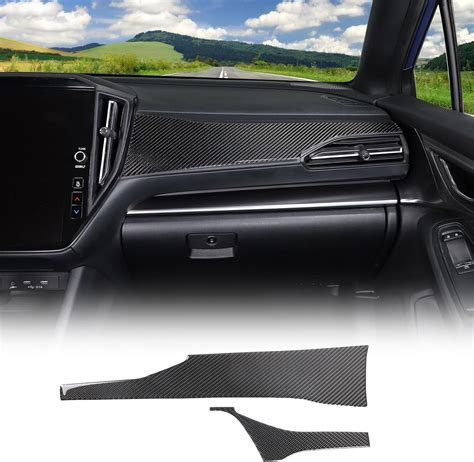 Amazon Daeiclru Real Carbon Fiber Car Center Console Panel Cover