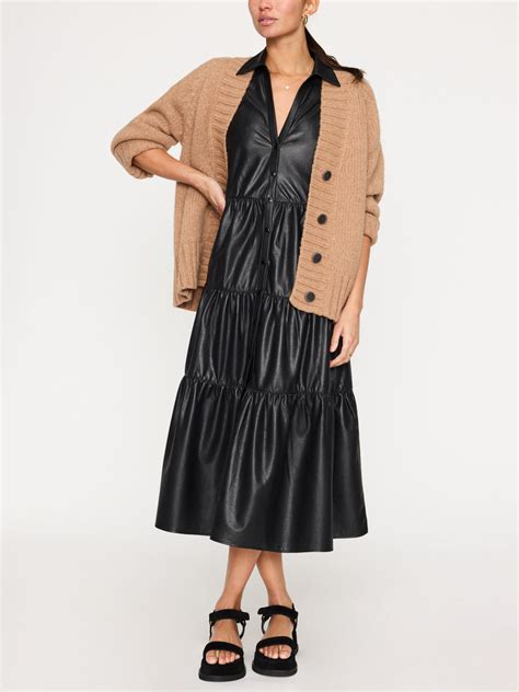 The Havana Vegan Leather Dress Brochu Walker