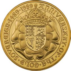 Pre Owned Uk Th Anniversary Proof Design Quintuple Sovereign