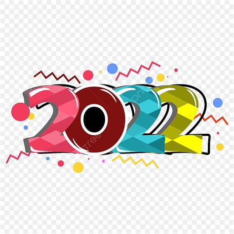 Flat Clipart Hd PNG 2022 Design Card And Flat 2022 Year Calendar