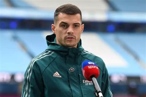 Granit Xhaka Describes Arsenal Boss Mikel Arteta As A Freak Amid