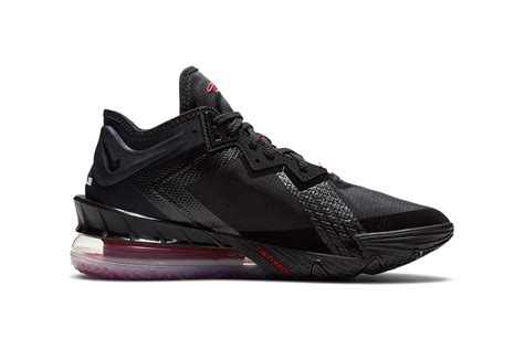 Nike LeBron 18 "Black/Red" Release Date & Info | Hypebeast