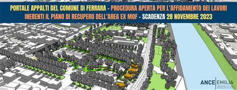 Portale Appalti Del Comune Di Ferrara Procedura Aperta Per L