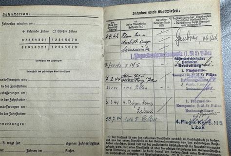 Soldbuch Zugleich Personalausweis Kriegsmarine Product