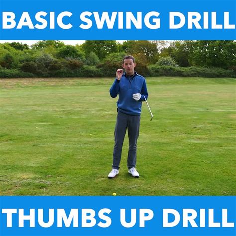 Danny Maude Golf Thumbs Up Drill Makes The Golf Swing Easy To Learn