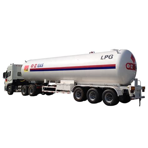 Ton Liters Lpg Transport Trailer Fuel Truck Sewage Suction