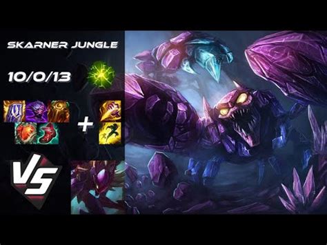 JUNGLE Skarner Vs Kha Zix NA Grandmaster Patch 14 7 YouTube