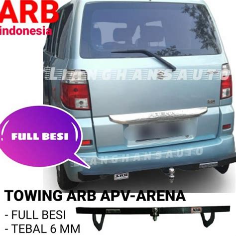 Jual Towing Bar Arb Bemper Belakang Besi Arb Apv Arena Shopee Indonesia