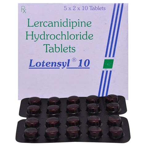 Lotensyl 10 Tablet 10s Price Uses Side Effects Composition Apollo