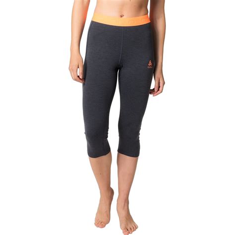 Odlo Revelstoke Performance Wool Warm 3 4 Unterhose Damen India Ink