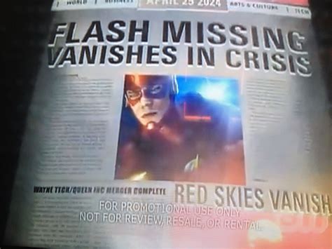 The Flash Missing Vanishes In Crisis