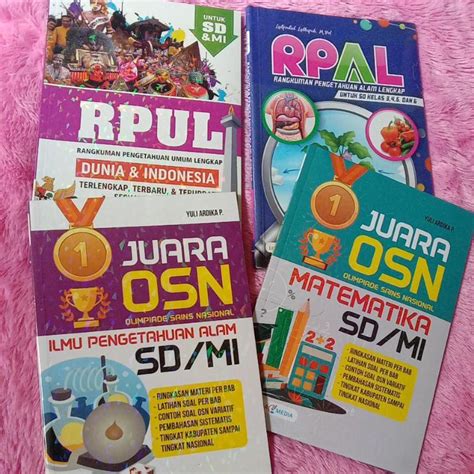 Jual Buku RPAL RPUL Terlengkap Juara OSN Matematika OSN IPA SD MI