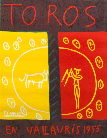 Pablo Picasso Toros En Vallauris 1955 MutualArt