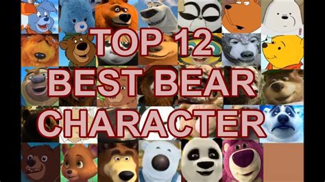 Top 12 Best Bear Character Youtube