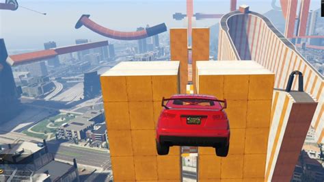 Esta Carrera Esta Genial Parkour Gta V Youtube