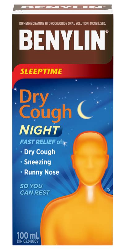 Buy Benylin Dry Cough Night Syrup at Well.ca | Free Shipping $35+ in Canada