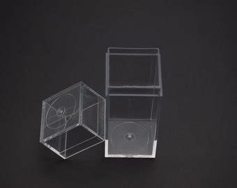 2 Square Clear Plastic Box Transparent Ps Box With Lid Clear Box