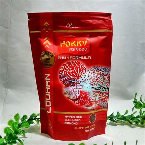 Jual Hokky Hoky Super Louhan Makanan Ikan In Formula Gr Shopee