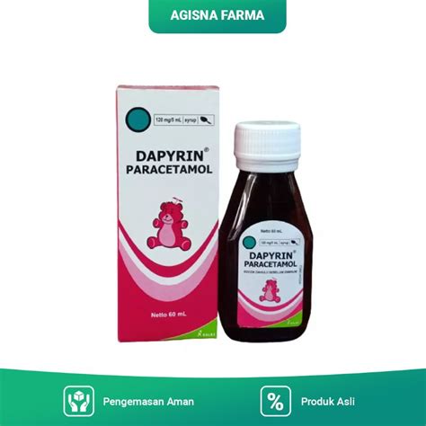 Jual Dapyrin Syrup 60ml Shopee Indonesia