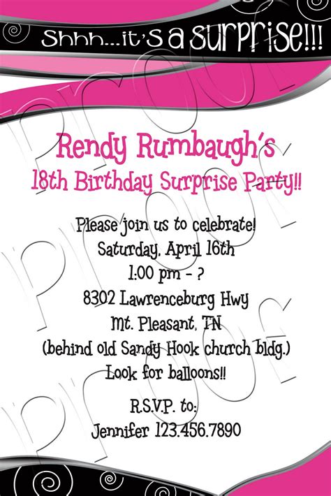 18th Birthday Quotes For Invitations Quotesgram