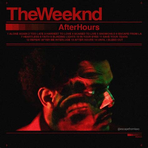 Or Nah The Weeknd Album Cover