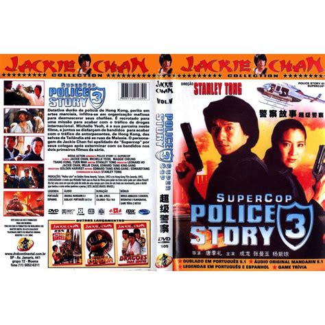 DVD Police Story 3 Supercop Dublado Shopee Brasil