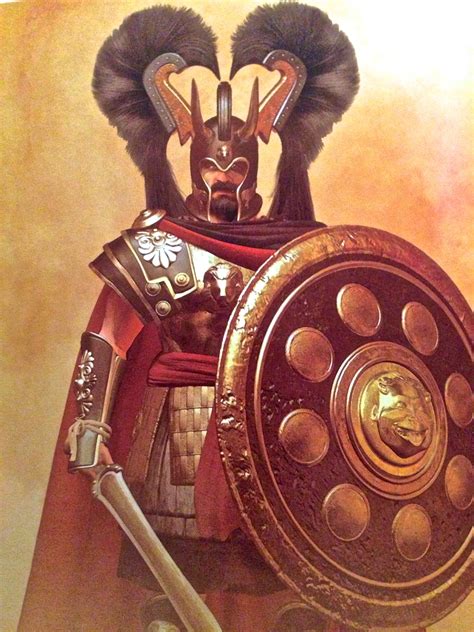 Agamemnon By Christos Giannopoulos Mycenaean Minoan Greek Warrior